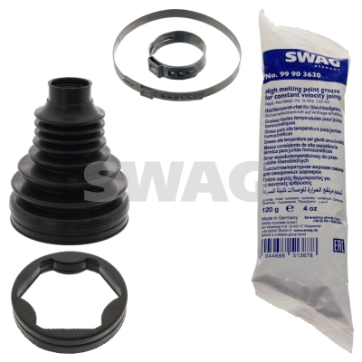 SWAG 30 10 0401 Féltengely gumiharang készlet, porvédő készlet